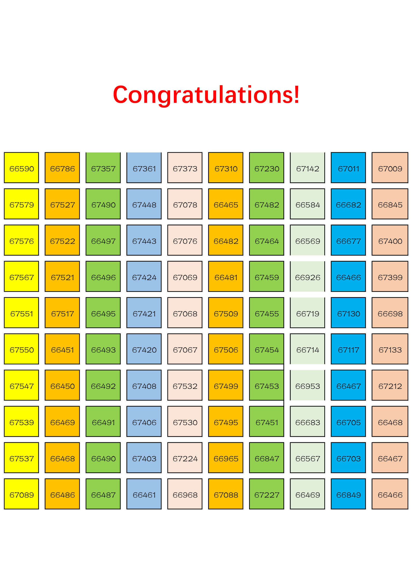 somo luck draw winner 