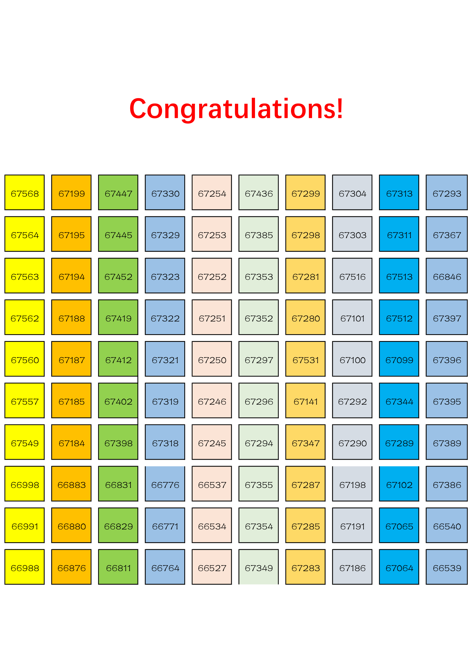 somo luck draw winner 