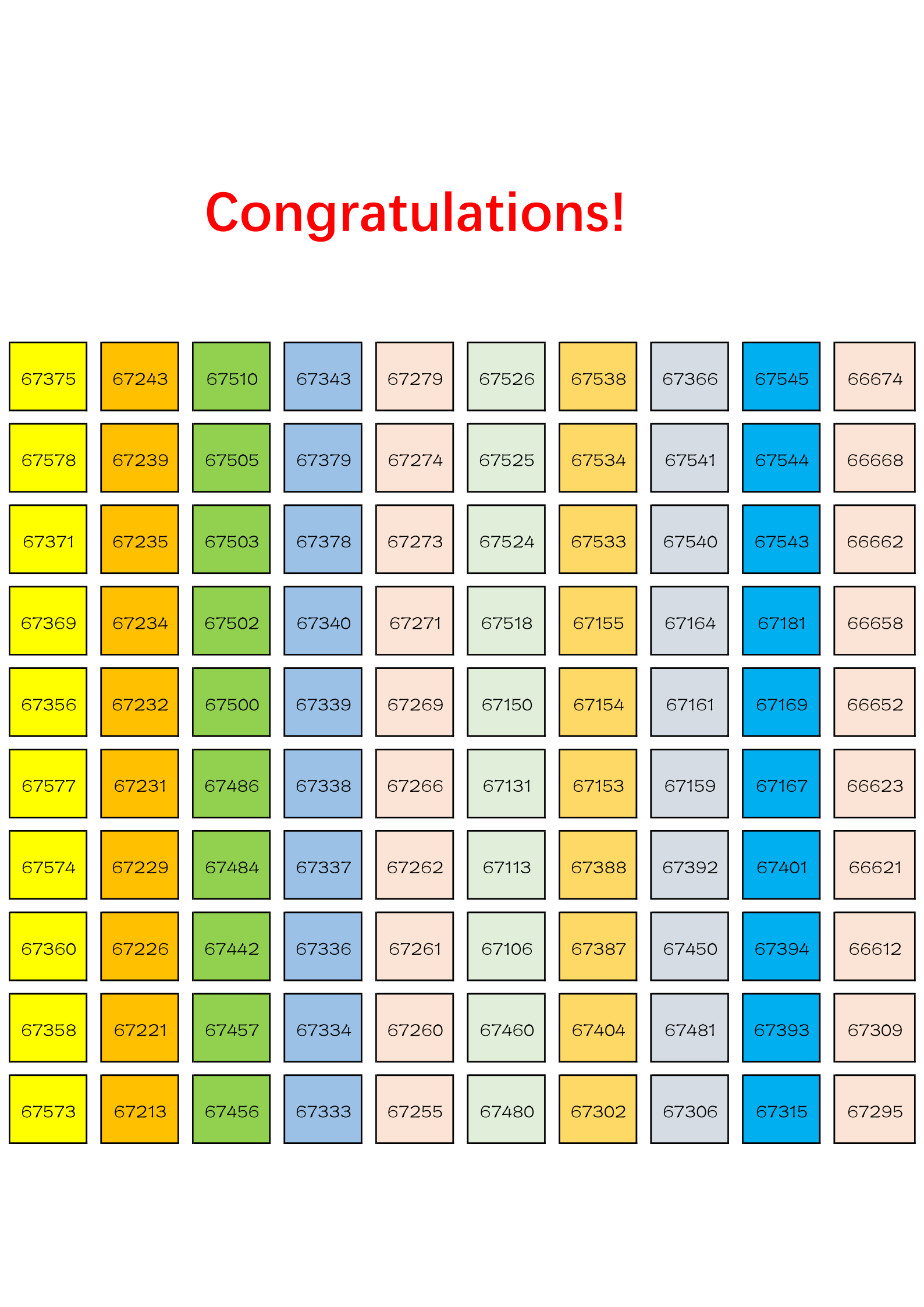 somo luck draw winner 